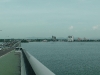 Die Brücke kann mit dem Fahrrad passiert werden.