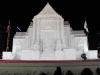 Partnerland Thailand bildete einen Thailändischen Tempel nach