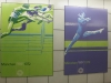 Werbeplakate für die olympischen Sommerspiele in München 1972