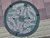 Kanaldeckel in Kurashiki